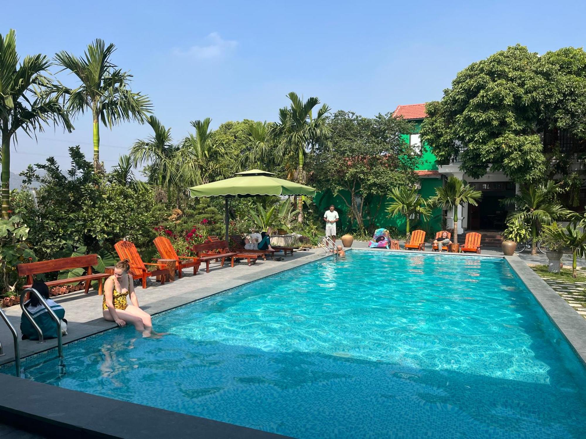 The Green House Homestay Ninh Binh Buitenkant foto